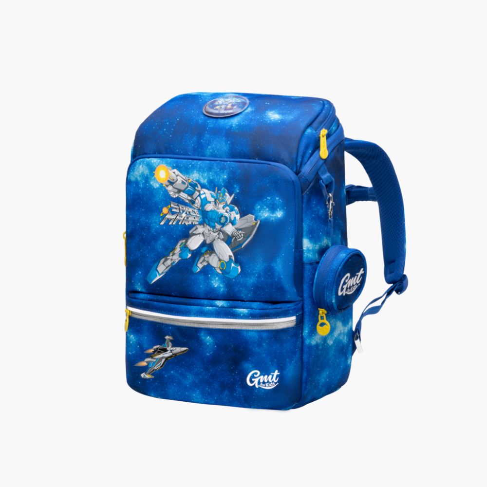 GMT LIGHT Schulranzen 
4-teiliges Set - Weltall Krieger