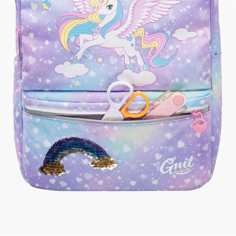 GMT for Kids Light 4-Piece School Backpack Set - Dreamy Unicorn