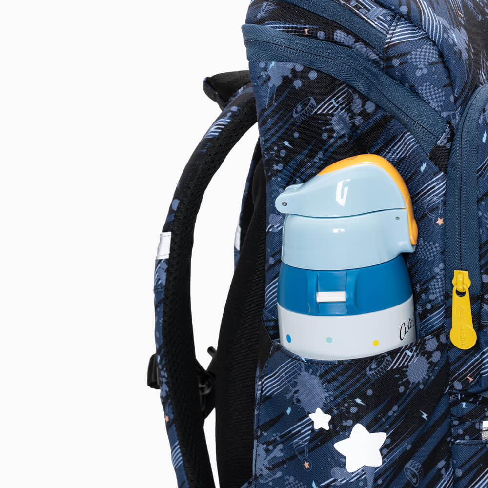 GMT LIGHT School Backpack 4-Piece Set - Racing Car