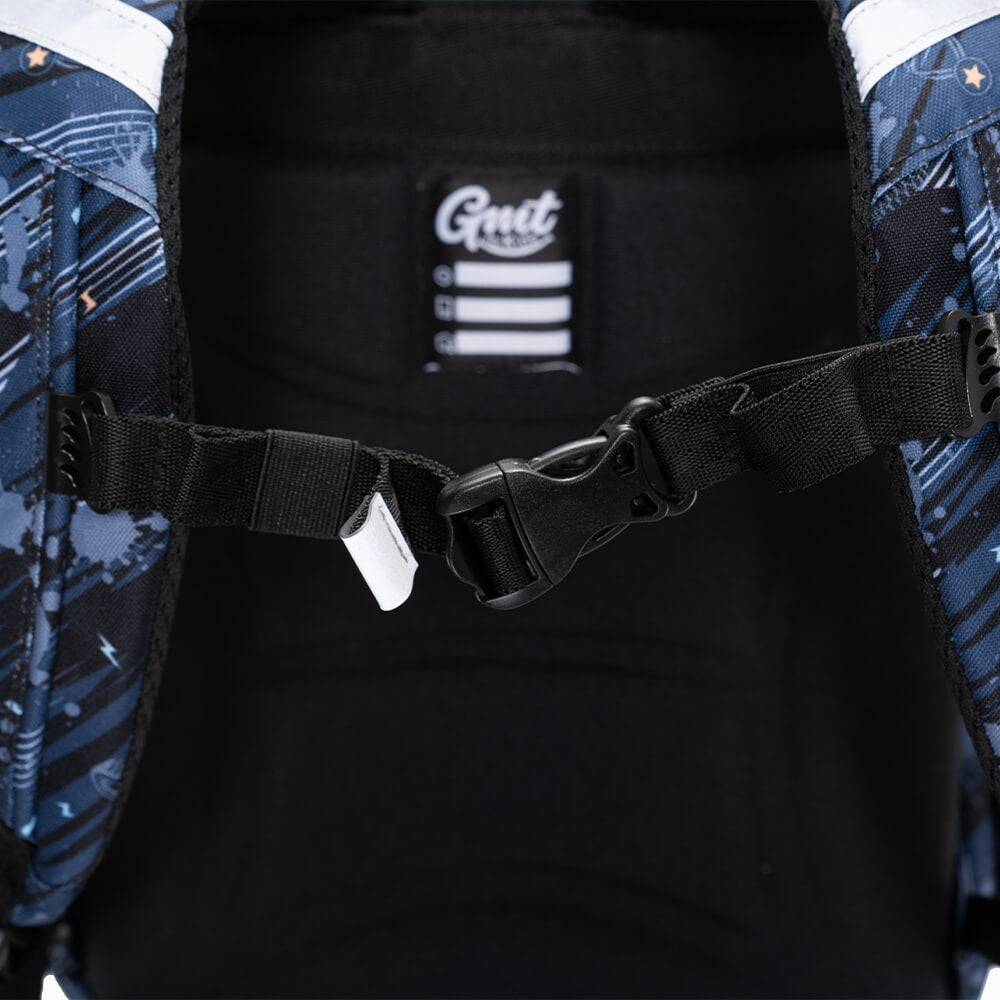 GMT LIGHT School Backpack 4-Piece Set - Racing Car