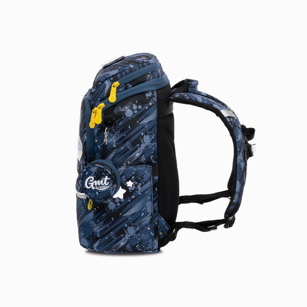 GMT LIGHT School Backpack 4-Piece Set - Racing Car