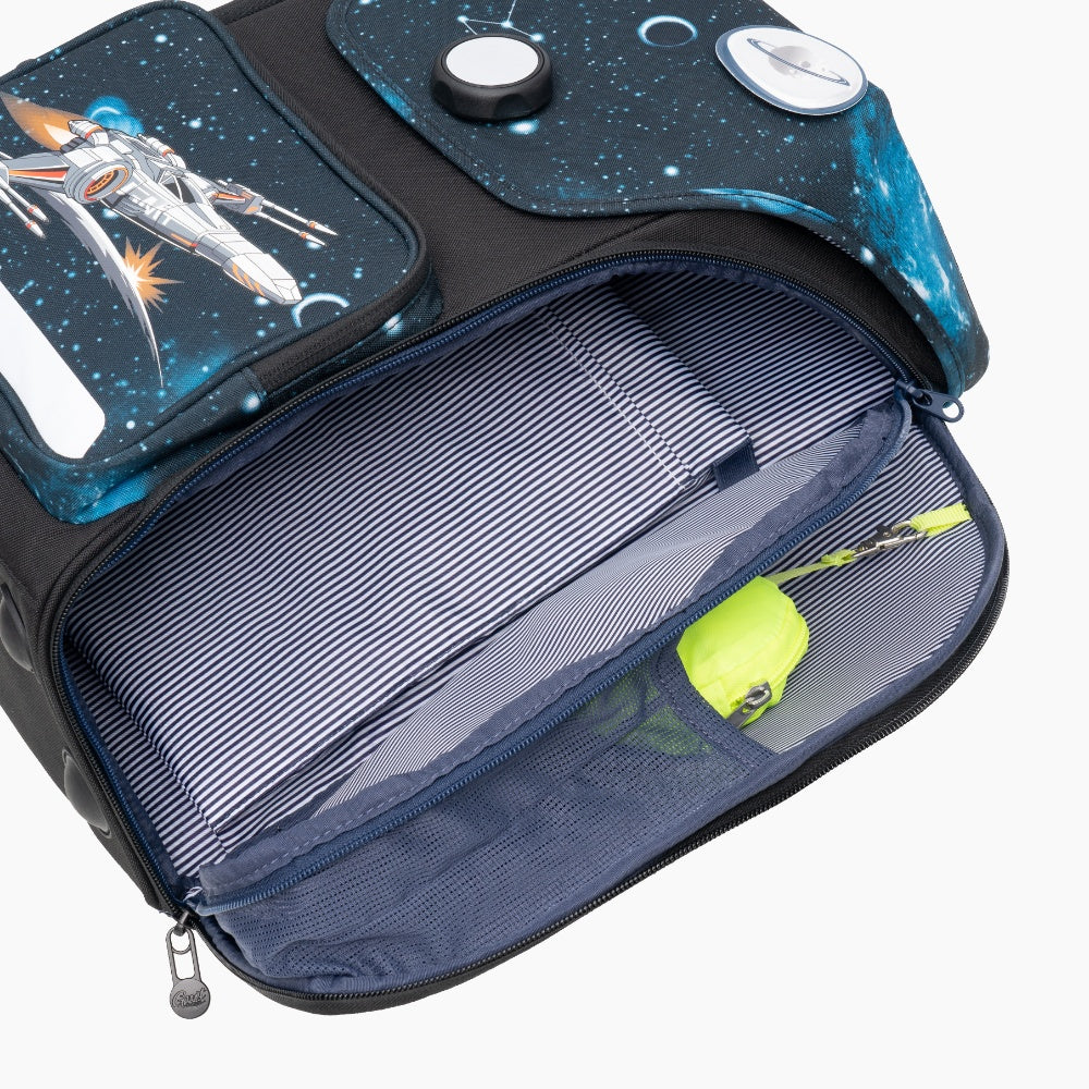 GMT WALL Classic School Bag 6-Piece Set - Spaceship 