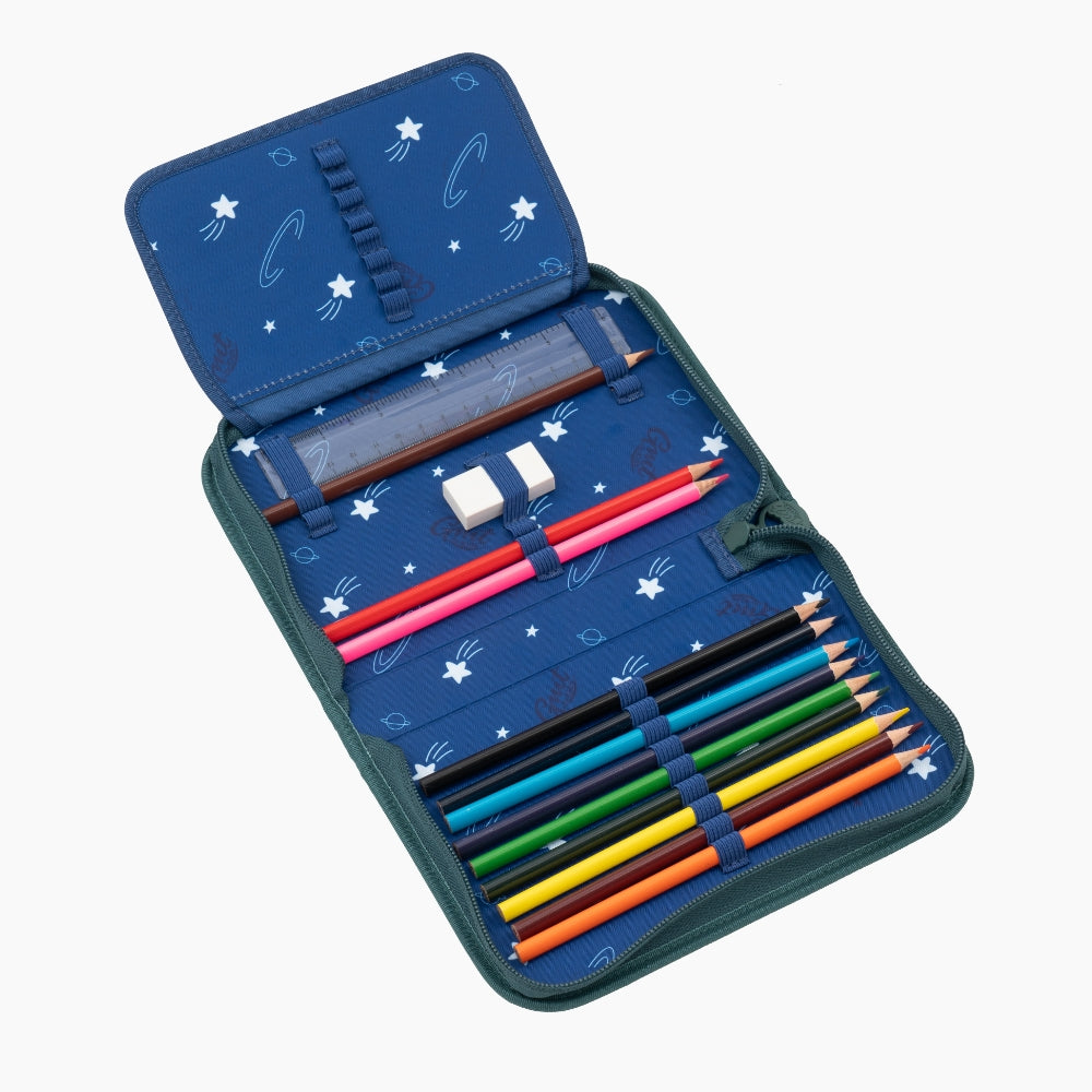 GMT WALL Klassischer Schulranzen 6-teiliges Set - Unterwasser-Zauber