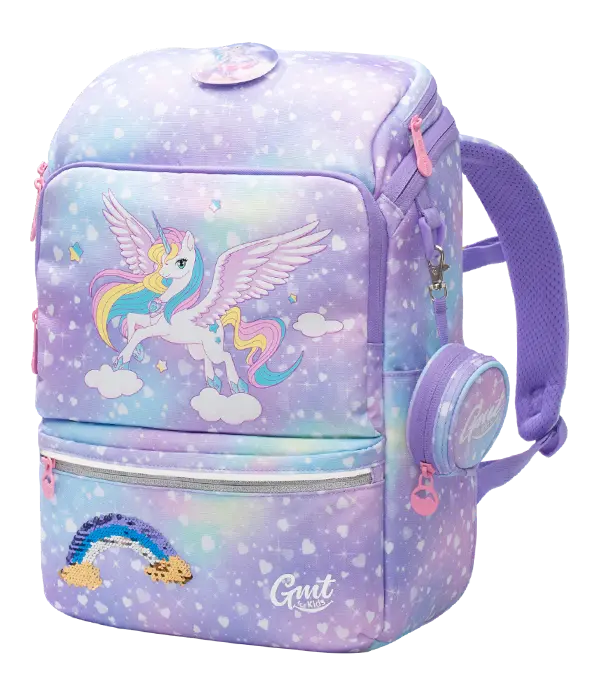 Regenbogeneinhorn Schulranzen