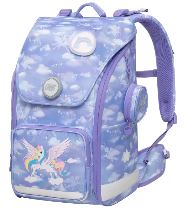 Regenbogeneinhorn ergonomischen Schulranzen