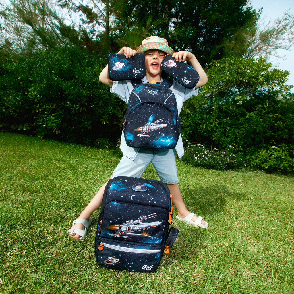 GMT LIGHT Schoolbag 6-piece Set - Spaceship