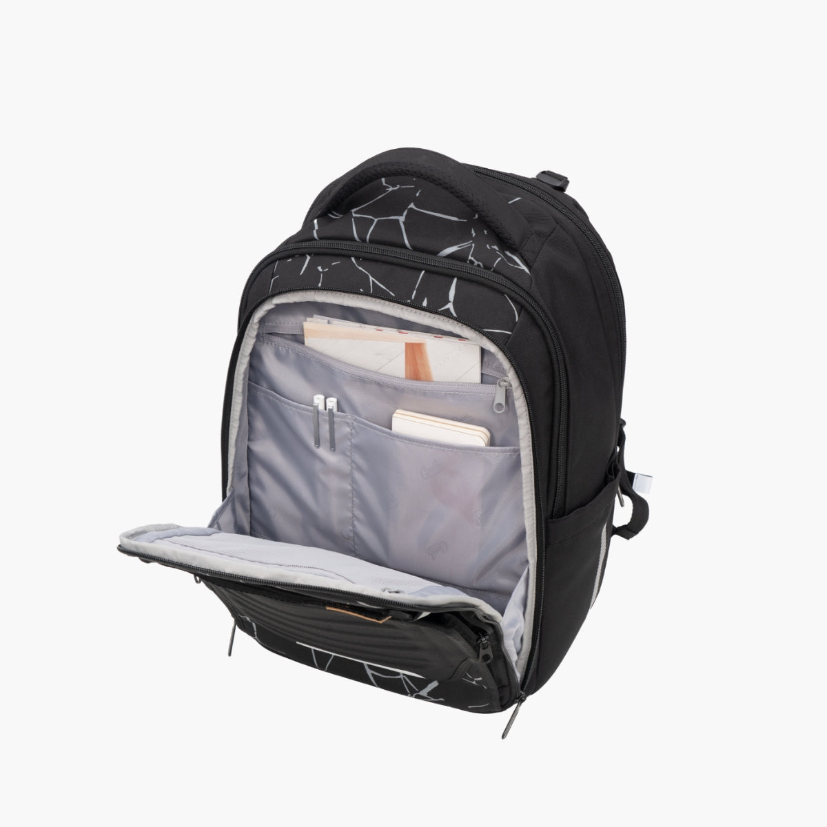 GMT TREND LUXURY 32L Schulranzen 3-Teiliges Set- Skyline Black
