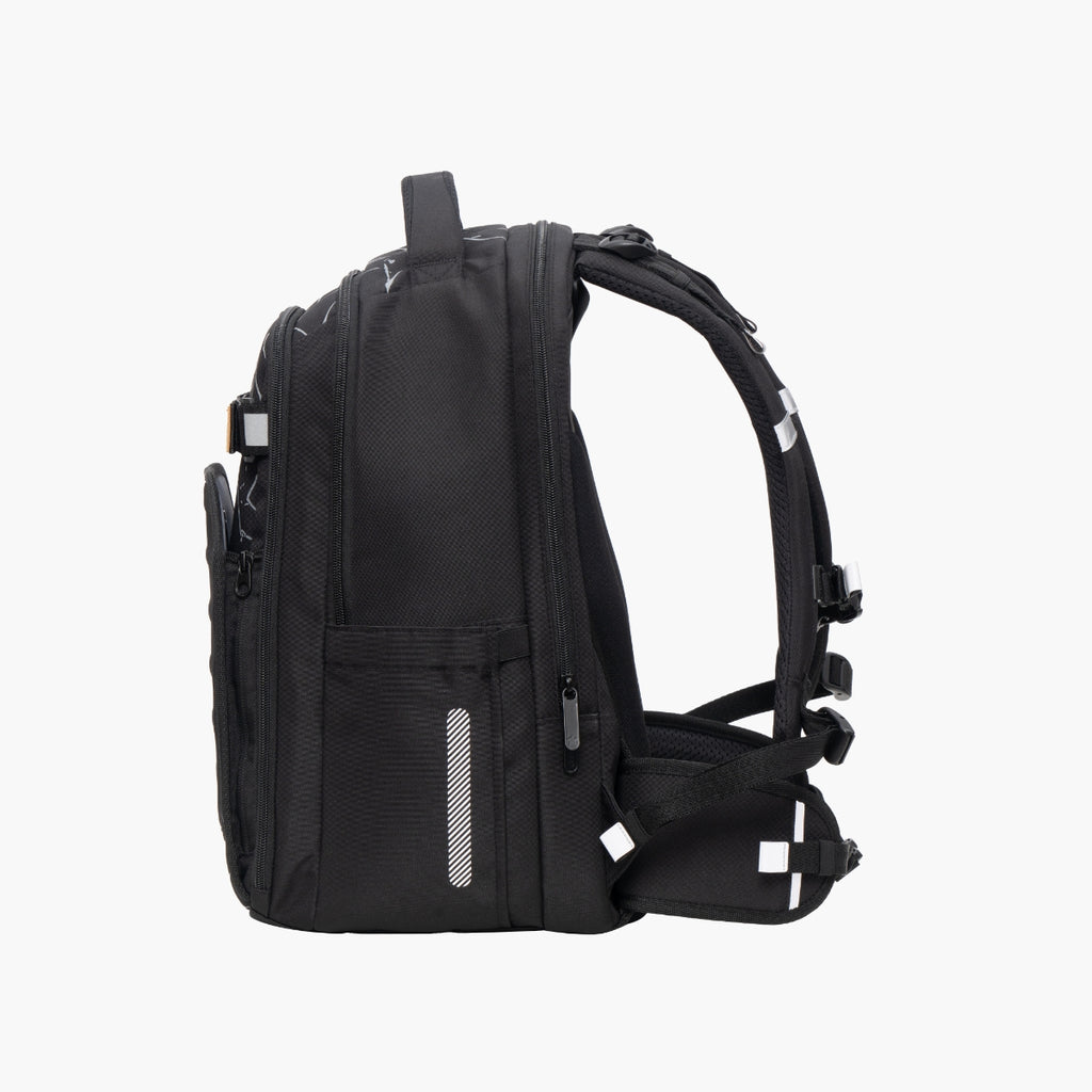 GMT TREND LUXURY 32L Schulranzen 3-Teiliges Set- Skyline Black