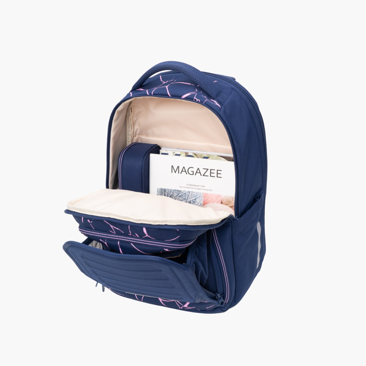 GMT TREND LUXURY 32L Schulranzen 3-Teiliges Set- Skyline Violet