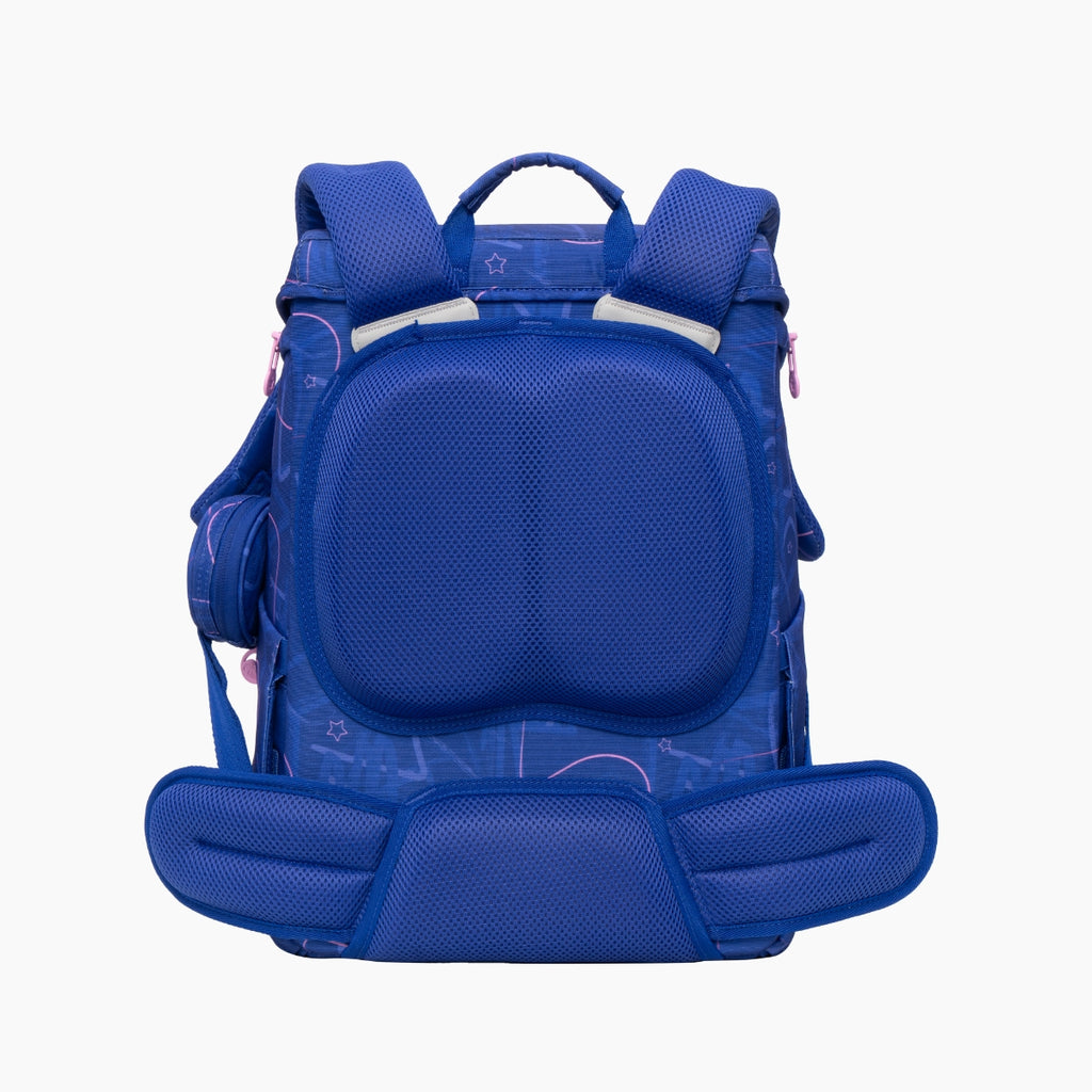 GMT WONDER Klassischer Schulranzen 6-teiliges Set-Purple Butterfly