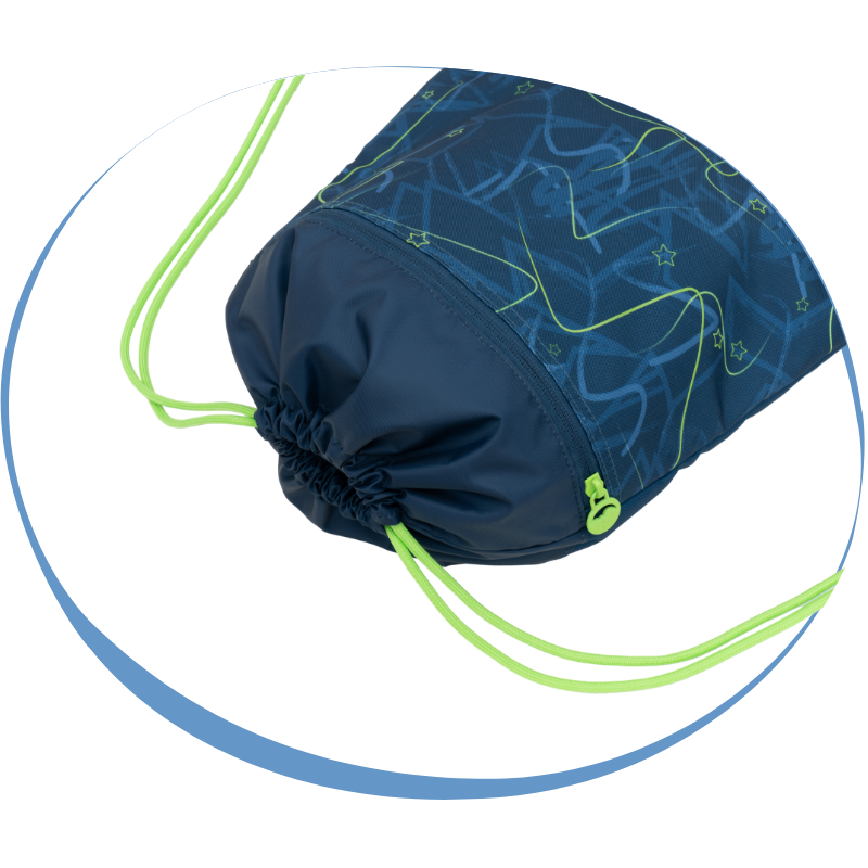 GMT_WONDER_Klassischer_Schulranzen_6-teiliges_Set_-_Blauer_Brummi