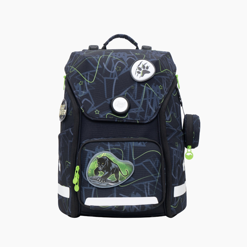 GMT WONDER Schulranzen Set -Black Panther