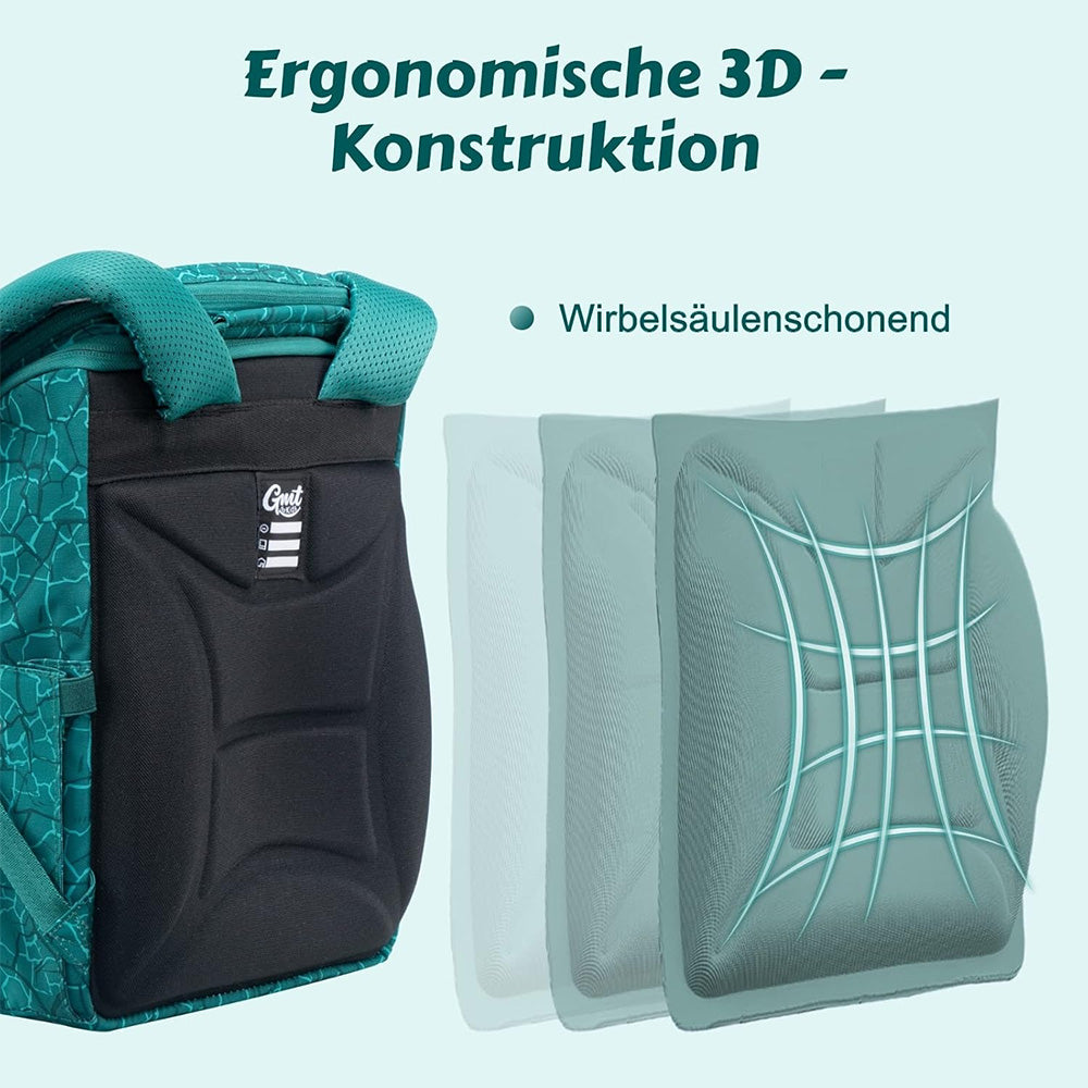 Rucksack-Set - Roboter Dino