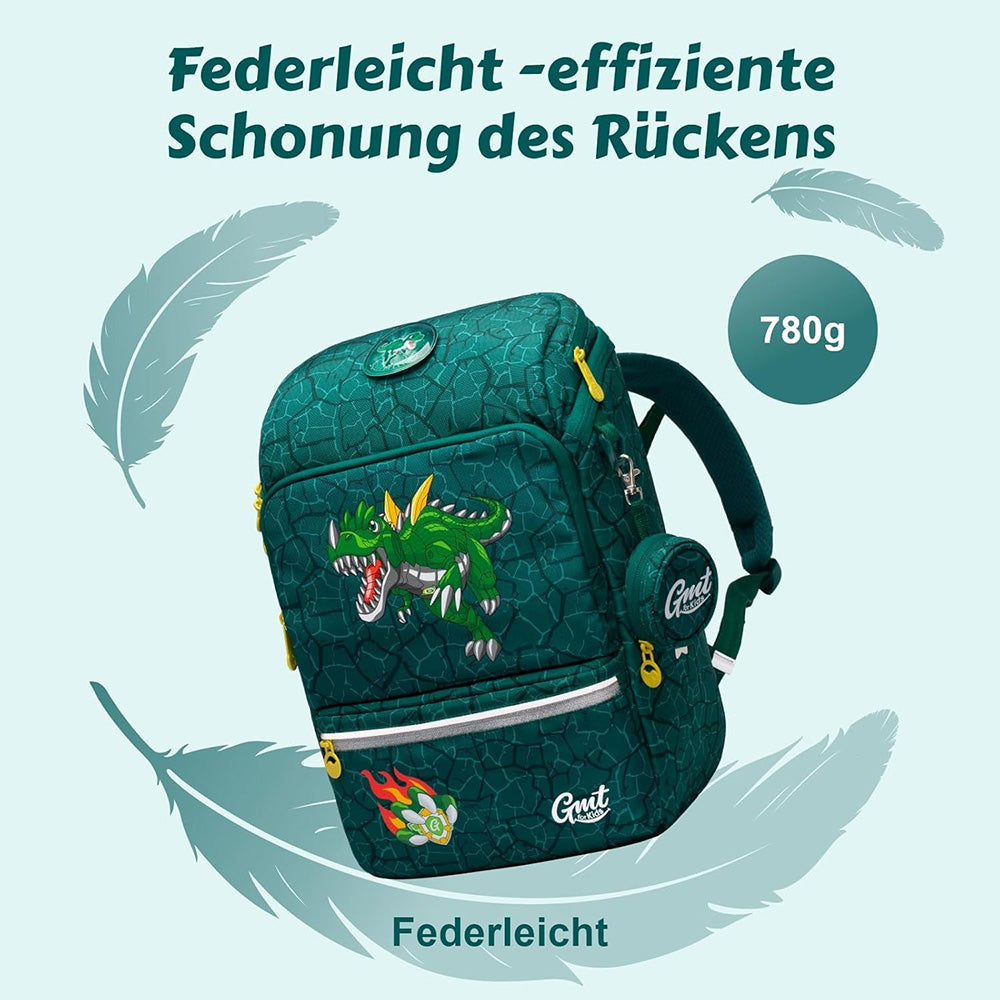 Rucksack-Set - Roboter Dino