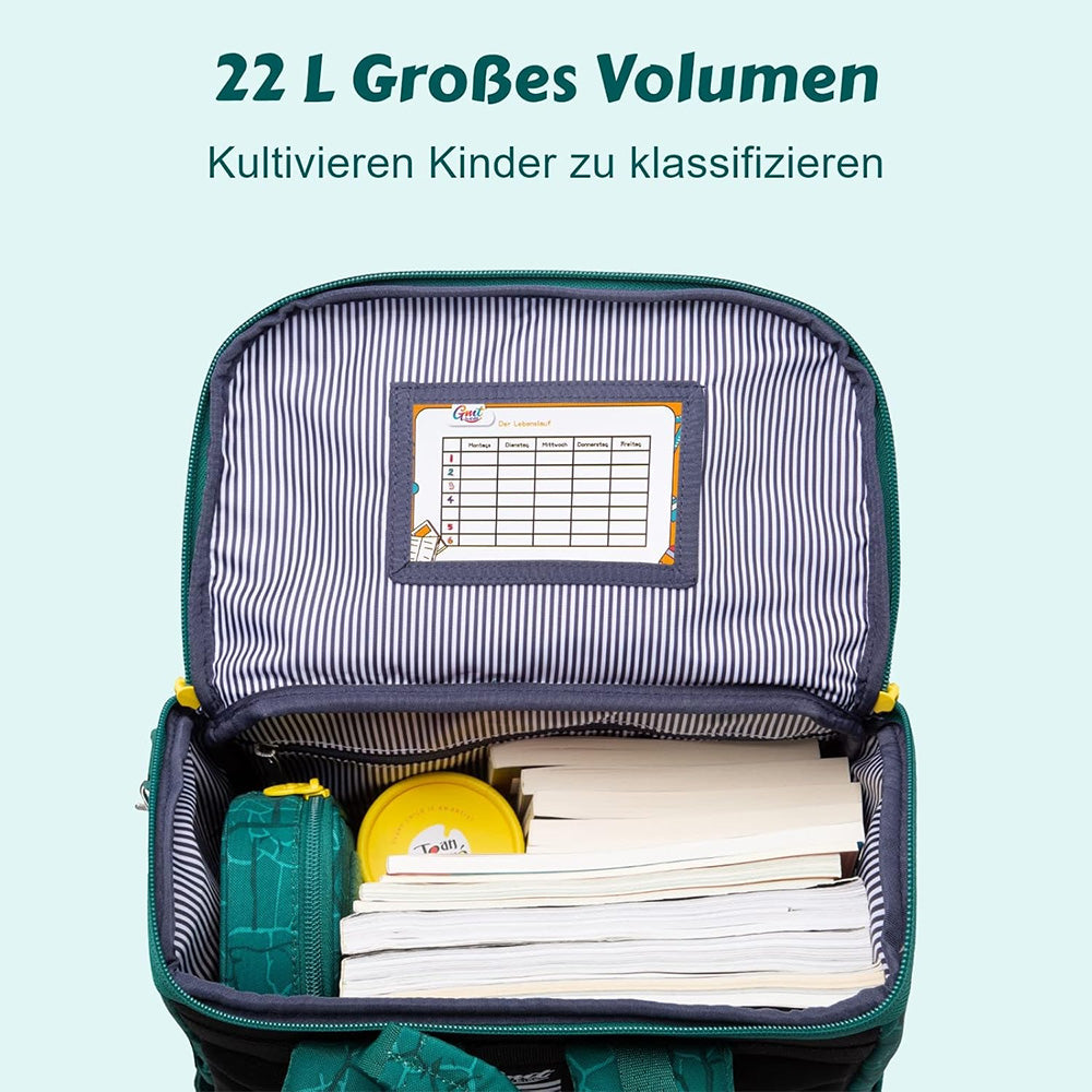 Rucksack-Set - Roboter Dino