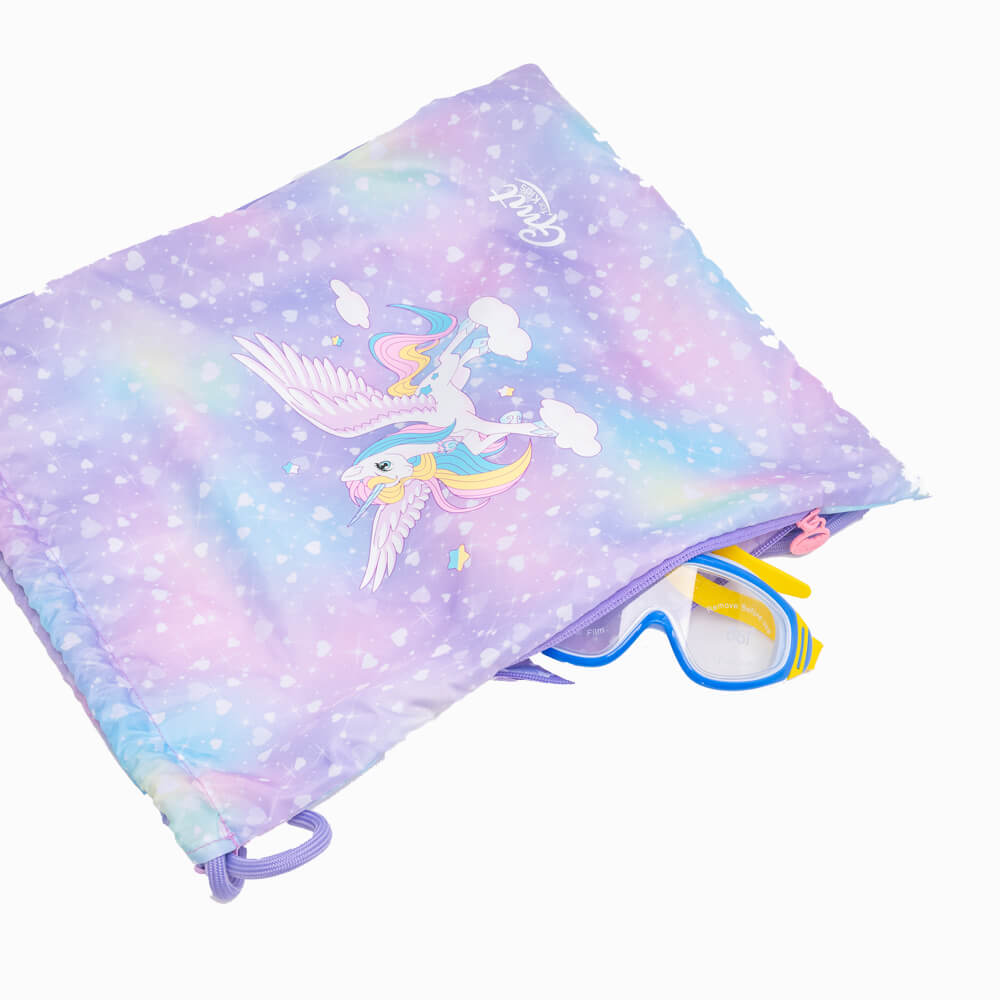 GMT LIGHT Schulranzen 6-teiliges Sportbeutel-Set - Einhorn