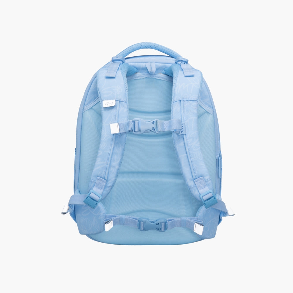 GMT SOLID Expandable, Ergonomic School Backpack - Sky Blue