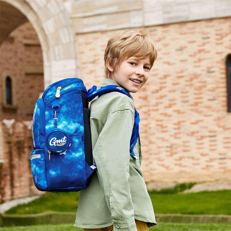 GMT LIGHT Schulranzen 4-teiliges Set - Weltall Krieger
