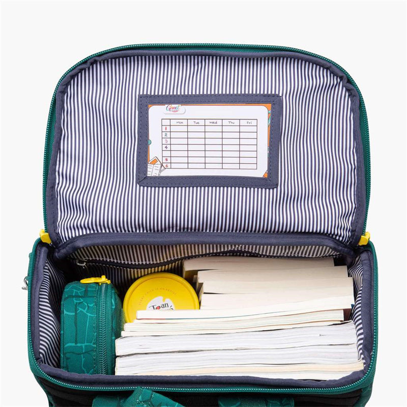 GMT LIGHT Schulranzen 6-teiliges Set- Roboter Dino